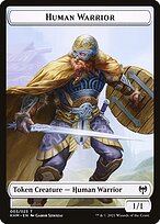 Human Warrior — Kaldheim Tokens 3