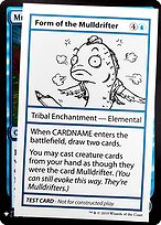 Form of the Mulldrifter — Mystery Booster Playtest Cards 2019 22