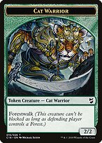 Cat Warrior — Commander 2018 Tokens 15