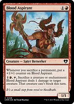 Aspirante a Sanguinário — Commander Masters 208