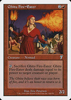 Engolidor de Fogo Ghitu — Seventh Edition 184