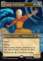 Aang, Swift Savior // Aang and La, Ocean's Fury — Avatar: The Last Airbender 347