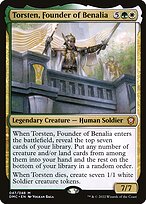 Torsten, Fundador de Benália — Dominaria United Commander 47