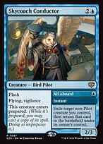 Skycoach Conductor // All Aboard — Secrets of Strixhaven Promos 67p