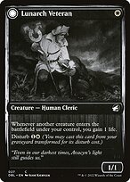 Veterano Lunarca // Fantasma Luminoso — Innistrad: Double Feature 27