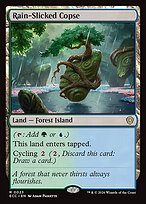 Rain-Slicked Copse — Lorwyn Eclipsed Commander 23