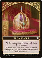The Monarch — Phyrexia: All Will Be One Commander Tokens 22