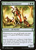 Mestre de Caça de Lys Alana — Kaldheim Commander 67