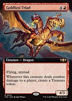 Goldlust Triad — Tarkir: Dragonstorm Commander 74
