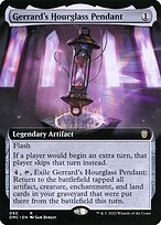 Pingente de Ampulheta de Gerrard — Dominaria United Commander 93