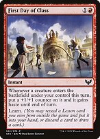 Primeiro Dia de Aula — Strixhaven: School of Mages 102