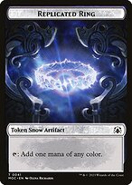 Replicated Ring — March of the Machine Commander Tokens 41