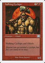 Cíclope Desajeitado — Classic Sixth Edition 189