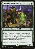 Druida da Purificação — Forgotten Realms Commander 39