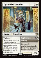 Eiganjo Dynastorian // Replenish — Secrets of Strixhaven Commander 13