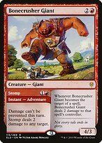 Gigante Esmaga-ossos // Pisar — Throne of Eldraine 115