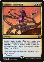 Traição de Tezzeret — The List AER-191
