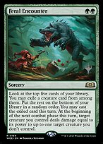 Encontro Feral — Wilds of Eldraine Promos 169p