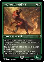 Gladiodonte Descontrolado — Commander Masters 576