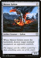 Golem Meteórico — Kaldheim Commander 101