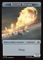 Ballistic Boulder — Avatar: The Last Airbender Tokens 13