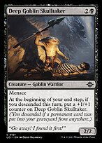 Pega-crânio Goblin das Profundezas