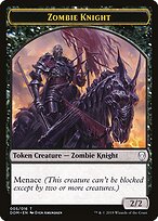 Zombie Knight — Dominaria Tokens 5