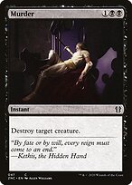 Homicídio — Zendikar Rising Commander 47