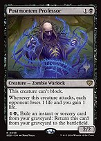 Postmortem Professor — Secrets of Strixhaven Promos 93p