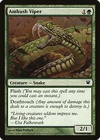 Víbora de Emboscada — Innistrad 169
