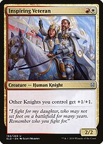 Veterano Inspirador — Throne of Eldraine 194