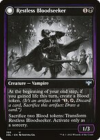 Caçador de Sangue Inquieto // Festeiro Encharcado de Sangue — Innistrad: Double Feature 395