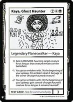 Kaya, Ghost Haunter — Mystery Booster Playtest Cards 2019 94