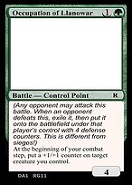 Occupation of Llanowar — Unknown Event RG11