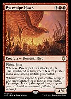 Pyreswipe Hawk — Bloomburrow Commander 26
