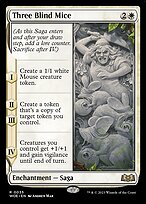 Três Camundongos Cegos — Wilds of Eldraine 35