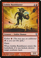 Goblin Explode-Ruína — Zendikar 127
