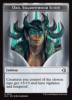 Oko, Shadowmoor Scion Emblem — Lorwyn Eclipsed Tokens 12