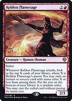 Flamissábia Keldoniana — Dominaria United Promos 135s