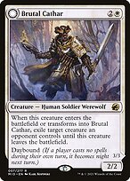 Cátaro Brutal // Bruto Raivoso Lunar — Innistrad: Midnight Hunt 7