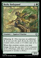 Bushy Bodyguard — Bloomburrow 166