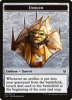 Daretti, Scrap Savant Emblem — Commander 2016 Tokens 21