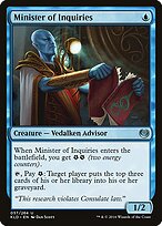 Ministro dos Inquéritos — Kaladesh 57