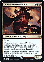 Predador de Immersturm — Kaldheim Promos 214s