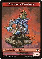 Kobolds of Kher Keep — March of the Machine Commander Tokens 27