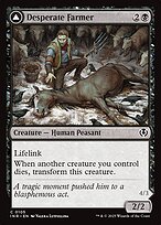 Fazendeiro Desesperado // Ceifador Depravado — Innistrad Remastered 105