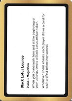 Black Lotus Lounge — Black Lotus Unknown Planechase PLA003a
