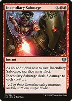 Sabotagem Incendiária — Kaladesh 119