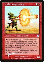 Mago Ígneo Goblin — Onslaught 200★