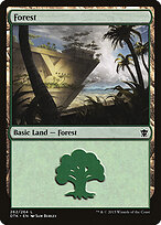 Floresta — Dragons of Tarkir 262